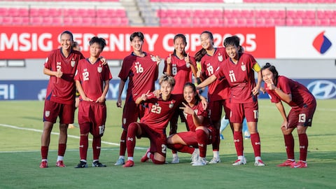  ĐT nữ Thái Lan khiến Campuchia tối tăm mặt mũi tại giải vô địch Đông Nam Á 2025